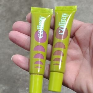 Caliray Green and Pink Lip Gloss Set